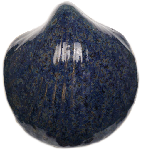 W284-25 FL.-glasur Nautilus,blau,eff.1020-1080°C